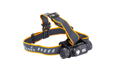 FENIX HM70R, Headlamp, White/Red LED, 1,600 Lumens, Matte Finish, Black, Includes Headband and Rechargeable ARB-L21-5000 Battery — photo 2
