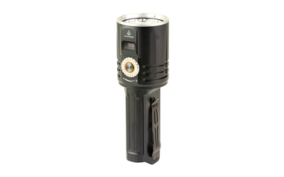 FENIX LR36R, Flashlight, White LED with White Laser, 10,000 Lumens, Anodized Finish, Black