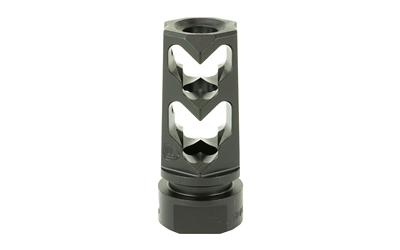 Fortis Manufacturing, Inc. Muzzle Brake, 9MM, 1/2X28, Black Finish