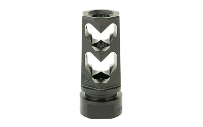 Fortis Manufacturing, Inc. Muzzle Brake, 9MM, 1/2X36, Black Finish