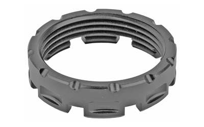 Fortis Manufacturing, Inc. Castle Nut, Black, Anodized Finish, Mil Spec — photo 2