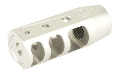 Fortis Manufacturing, Inc. RED Muzzle Brake, 5.56MM, Stainless Steel Finish