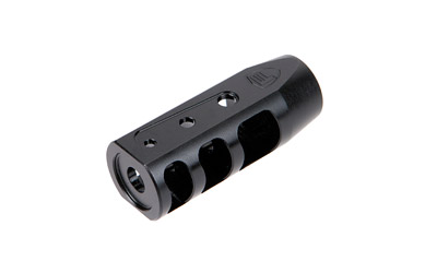 Fortis Manufacturing, Inc. RED Muzzle Brake, 5.56MM, Nitride Coated, Black Finish