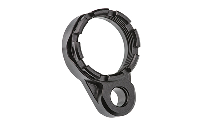 Fortis Manufacturing, Inc. Lightweight Enhanced AR15 End Plate, K1 System (Tapered) Castle Nut, Black Finish