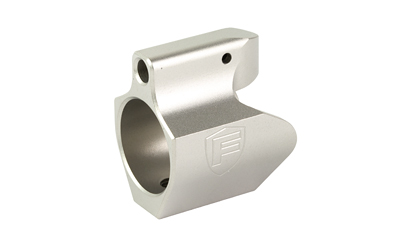 Fortis Manufacturing, Inc. Gas Block, Silver, Stainless, Fits .750 Barrels