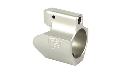 Fortis Manufacturing, Inc. Gas Block, Silver, Stainless, Fits .750 Barrels — photo 2