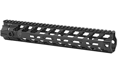 Fortis Manufacturing, Inc. Rev II, 12.4" Free Float Handguard, Mlok, Fits AR-15, Black — photo 2