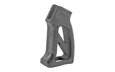 Fortis Manufacturing, Inc. Torque, Pistol Grip, with Carbon Fiber, Fits AR Rifles, Anodized Black Finish