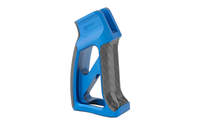 Fortis Manufacturing, Inc. Torque, Pistol Grip, with Carbon Fiber, Fits AR Rifles, Anodized Blue Finish — photo 2
