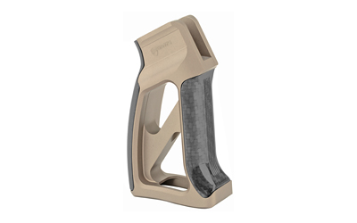 Fortis Manufacturing, Inc. Torque, Pistol Grip, with Carbon Fiber, Fits AR Rifles, Anodized Flat Dark Earth Finish — photo 2
