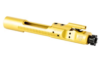 Faxon Firearms Bolt Carrier Group, 5.56 NATO, Fits AR-15, Titanium Nitride PVD Coated Bolt Carrier and Gas Key, Gold, Salt Bath Nitrided Bolt, Black — photo 2