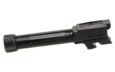 Faxon Firearms Match Series, Straight Fluted, Target Crowned, 9MM, Threaded Barrel, 1/2X28 Thread Pitch, 1:10 Twist Rate, Fits GLOCK 43/43X — photo 2