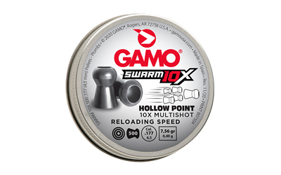 Gamo USA Swarm 10X, .177 Pellet, Hollow Point, 500 Count Tin
