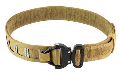 GBRS Group Assaulter Belt System, 20 Molle Sections, 1.75" Cobra Buckle with D-Ring, Medium, 1.5" Nylon Scuba Webbing Construction, Multicam