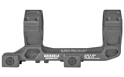 Geissele Automatics Super Precision, Mount, 34mm, Black Color, Anodized Finish