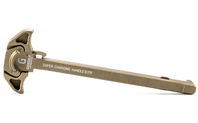 Geissele Automatics Airborne Charging Handle, Low Profile Lever Design, 7075-T6 Aluminum, Ambidextrous, Desert Dirt Color Finish, Fits AR 15