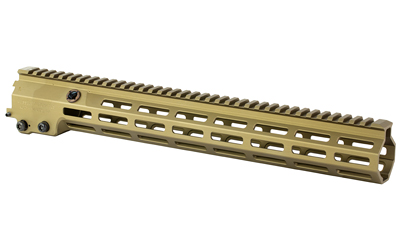 Geissele Automatics MK16, Super Modular Rail, AR15 Handguard, 15", M-LOK, Anodized Finish, Desert Dirt Color — photo 2