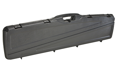 Plano Double Long Gun Case, PillarLock Crush-Resistant Polymer Construction, 4 Pack, Black, 10.2 lbs