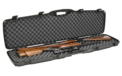 Plano Double Long Gun Case, PillarLock Crush-Resistant Polymer Construction, 4 Pack, Black, 10.2 lbs — photo 2