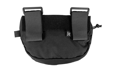 Grey Ghost Gear GHP (Plate Carrier Lower Accessory Pouch), Nylon Construction, Zipper Pouch, Matte Finish, Black — photo 2