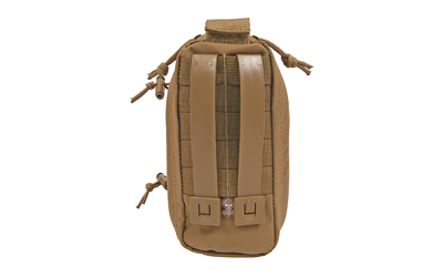 Grey Ghost Gear Slim Medical Pouch, Coyote Brown, 500D Cordura Nylon, 5"x4"x2.5" — photo 2