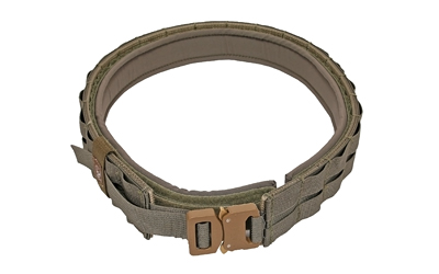 Grey Ghost Gear UGF Battle Belt with Padded Inner, Large (40"-42"), Ranger Green