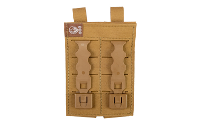 Grey Ghost Gear Double Pistol Magna Mag Pouch, Laminate Nylon, the Pouch Attaches to any MOLLE/PALS Style Webbing With Two Included Malice Clips — photo 2
