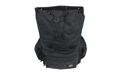 Grey Ghost Gear Drifter, Backpack, Waxed Canvas, 1820 Cubic Inches, Black — photo 2