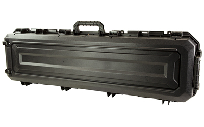 Plano All Weather, 52" Long Gun Hard Case, Thick-Wall Reinforced Polypropylene Construction, Lockable Latches, Customizable Foam, Black — photo 2