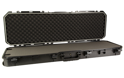 Plano All Weather, 52" Long Gun Hard Case, Thick-Wall Reinforced Polypropylene Construction, Lockable Latches, Customizable Foam, Black — photo 3
