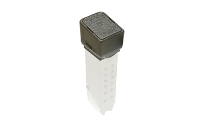 Ghost Inc. Mother of All Baseplates, LoViz, Mag Extension, +4 Rounds of 9MM or 3 Rounds of 40, Matte Finish, Black, Fits Glock 2-5 19/23/32 — photo 2