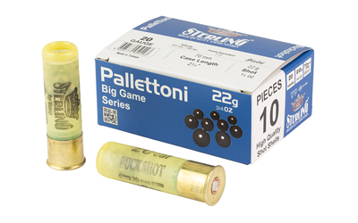 Sterling Big Game Series, 20 Gauge, 2.75", 00 Buckshot, 6/8 oz, Shot Shell, 10 Round Box
