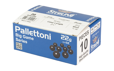 Sterling Big Game Series, 20 Gauge, 2.75", 00 Buckshot, 6/8 oz, Shot Shell, 10 Round Box — photo 3