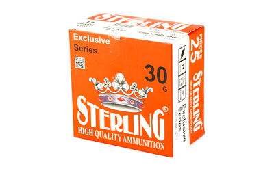 Sterling Exclusive Series, 12 Gauge 2.75", #8, 1 1/6 oz, Shot Shell, 25 Round Box — photo 3