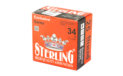 Sterling Exclusive Series, 12 Gauge 2.75", #4, 1 3/16 oz, Shot Shell, 25 Round Box — photo 3
