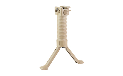 Grip Pod GPS.02, Bipod, Fits Picatinny, Cam Lever Attachment, Tan, 5.75"-8.25" — photo 4