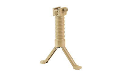 Grip Pod Standard, Bipod, Fits Picatinny Rail, Standard Attachment, Tan, 5.75"-8.25" — photo 3