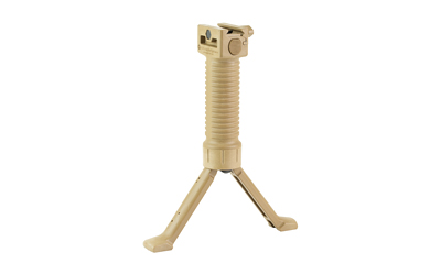 Grip Pod Standard, Bipod, Fits Picatinny Rail, Standard Attachment, Tan, 5.75"-8.25" — photo 4
