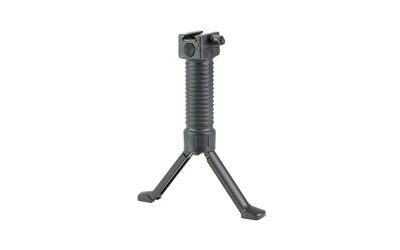Grip Pod GPS.02, Bipod, Fits Picatinny, Standard Attachment, Black, Aluminum Legs, 5.75"-8.25" — photo 3