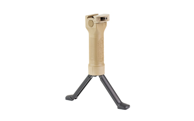 Grip Pod GPS V2, Bipod, Fits Picatinny Rail, Cam Lever Attachment, Tan, Aluminum Legs — photo 3