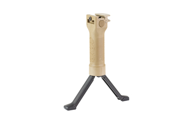 Grip Pod GPS V2, Bipod, Fits Picatinny Rail, Cam Lever Attachment, Tan, Aluminum Legs — photo 4