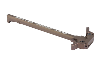 Griffin Armament SN-ACH 15, AR-15 Charging Handle, Ambidextrous, Forward-Facing Gas Vent, Anodized Finish, Terra Brown — photo 2