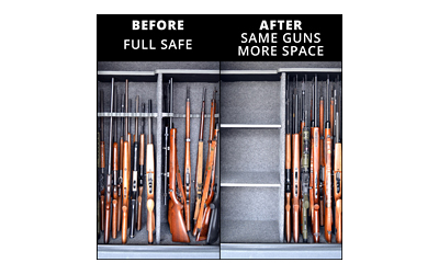 Gun Storage Solutions Rifle Rod 20 pack starter kit includes 20 rods and fabric size 15" x 30" — photo 2