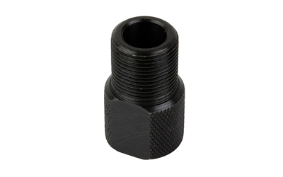 GrovTec Thread Adapter, 1/2X28 to 5/X24, Black Oxide Finish, Black — photo 2