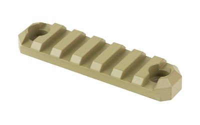 GrovTec 7 Slot Rail Section, Cerakote Finish, Coyote, M-LOK — photo 2