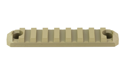 GrovTec 9 Slot Rail Section, Cerakote Finish, Coyote, M-LOK — photo 3