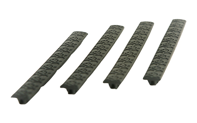 HEXMAG M-LOK WedgeLOK, Rail Covers, Slot Cover Grip, Black — photo 2