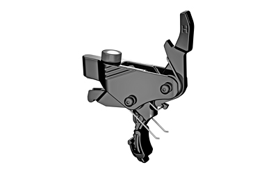 Hiperfire PDI BLK, Drop-In Trigger Kit, Fits AR15/AR10/PCC, Black Color, H&M Blacknitride+ Finish, Curved Trigger, 2LB Pull