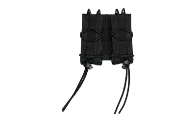 High Speed Gear Pistol TACO, Double Magazine Pouch, Molle, Fits Most Pistol Magazines, Hybrid Kydex and Nylon, Black