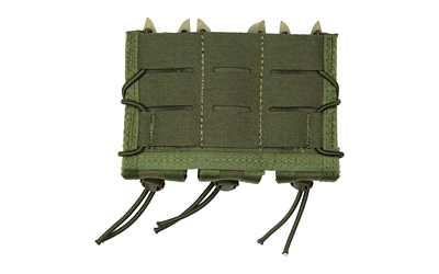 High Speed Gear Pistol TACO, Triple Magazine Pouch, MOLLE, Fits Most Pistol Magazines, Hybrid Kydex and Nylon, Olive Drab Green — photo 2